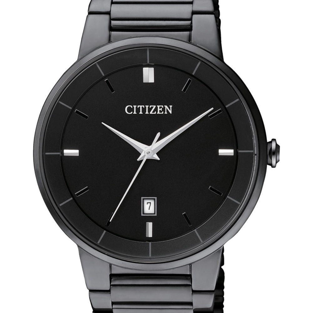 QuartzBlack Ion-Plated StainlessSteel Bracelet40mm